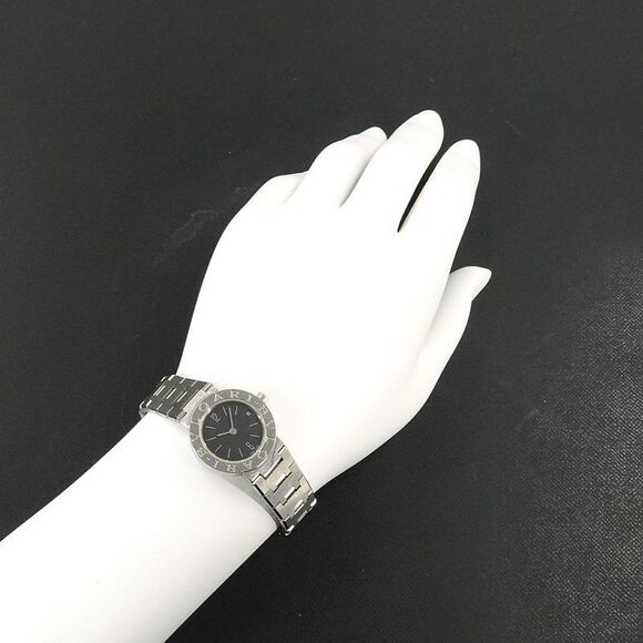 BVLGARI Bb23ss Ladies Watch Date Black Quartz Watch Bvlgaribvlgari 90309600 main image 4